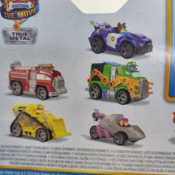 Spin Master Paw Patrol The Movie Skye True Metal Diecast Vehicle Nickelodeon - Picture 8 of 11